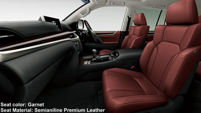 New Lexus Lx570 Interior Photo Image Lx 570 Seat Color Picture