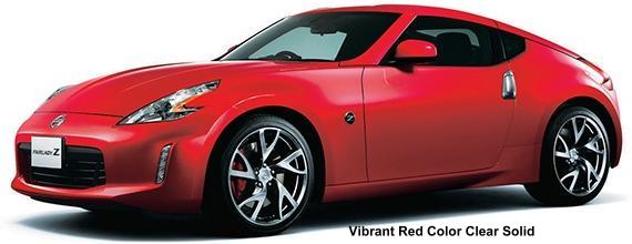 New Nissan Fairlady Z photo: VIBRANT RED COLOR CLEAR SOLID