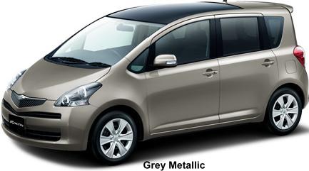 Toyota Ractis New Car Grey Metallic Color