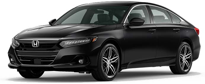 New Honda Accord Left Hand Drive body color: Plutinum Crystal Black