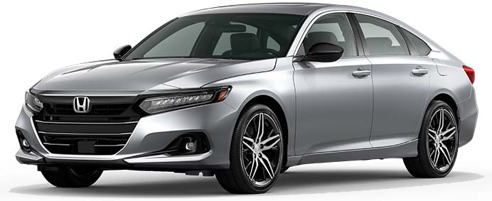 New Honda Accord Left Hand Drive body color: Lunar Silver