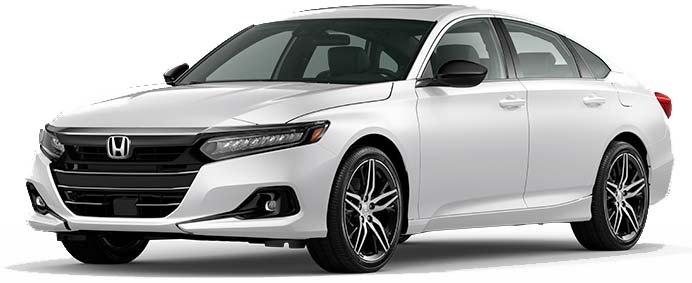 New Honda Accord Left Hand Drive body color: Platinum White