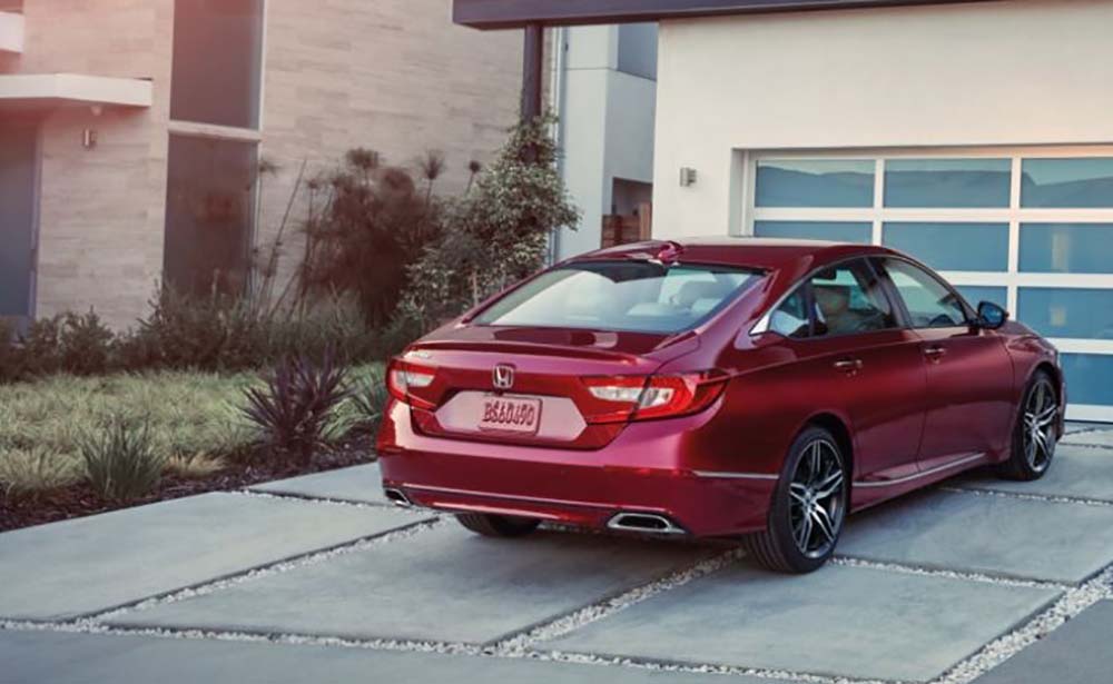 New Honda Accord Left Hand Drive photo: Back view image