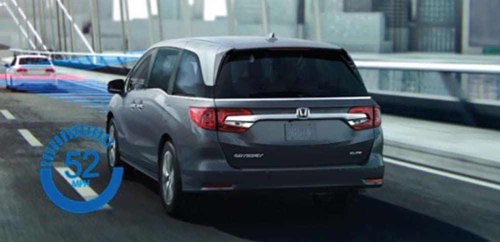 New Honda Odyssey Left Hand Drive photo: Back view image