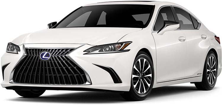 New Lexus ESh Left Hand Drive body color: Sonic Quartz