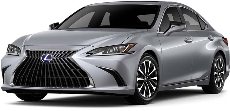 New Lexus ESh Left Hand Drive body color: Sonic Titanium