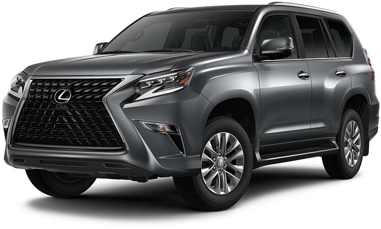 New Lexus GX Left Hand Drive body color: Mercury Grey