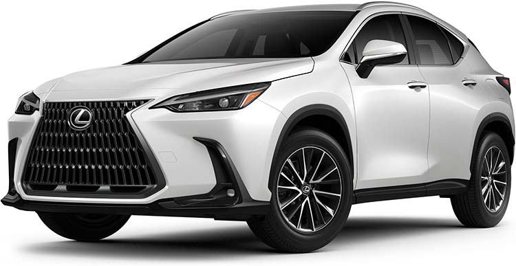 New Lexus NX Left Hand Drive body color: Sonic Quartz