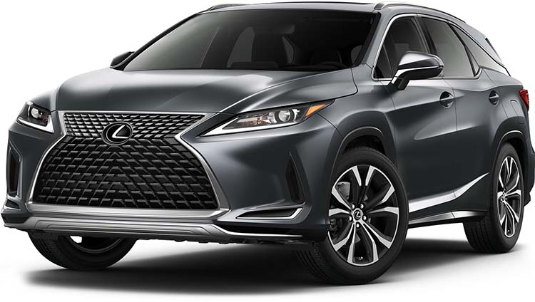 New Lexus RX Left Hand Drive body color: Sonic Chrome