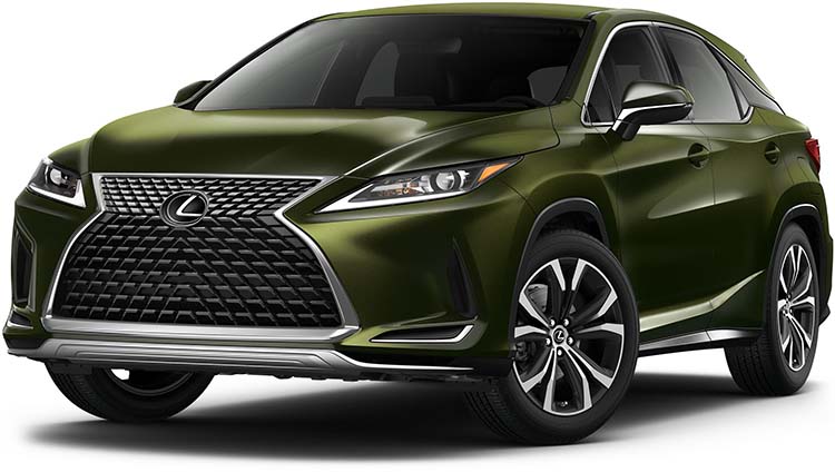 New Lexus RX Left Hand Drive body color: Terrane Khaki