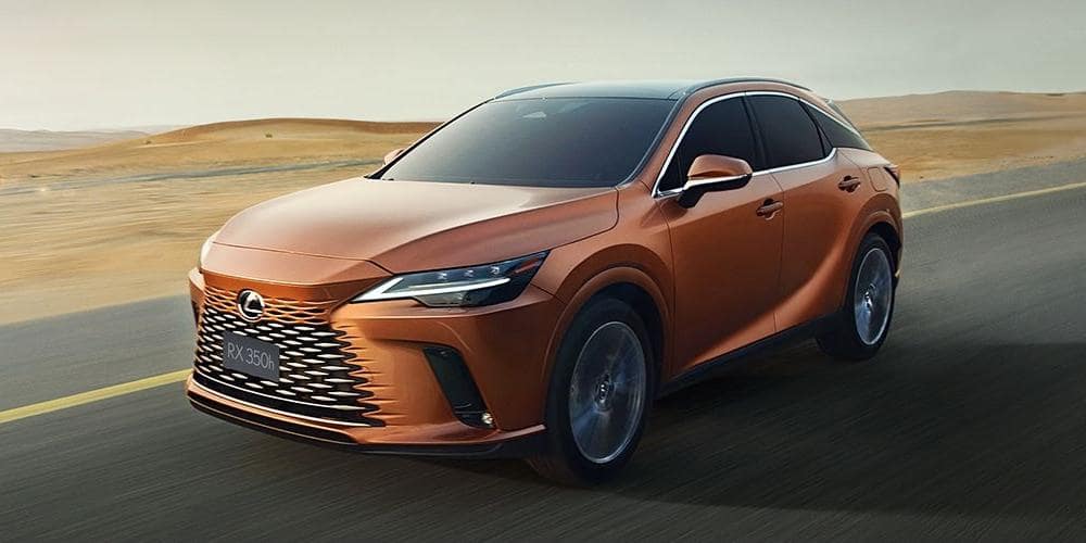 New Lexus RX350h photo: Front view image