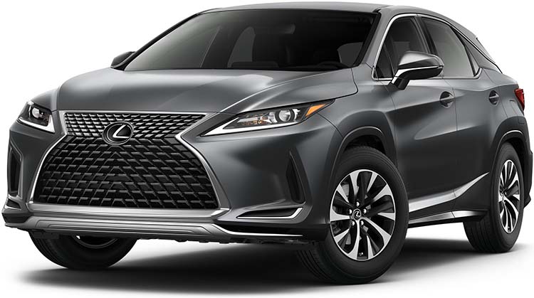 New Lexus RXh Left Hand Drive body color: Sonic Chrome