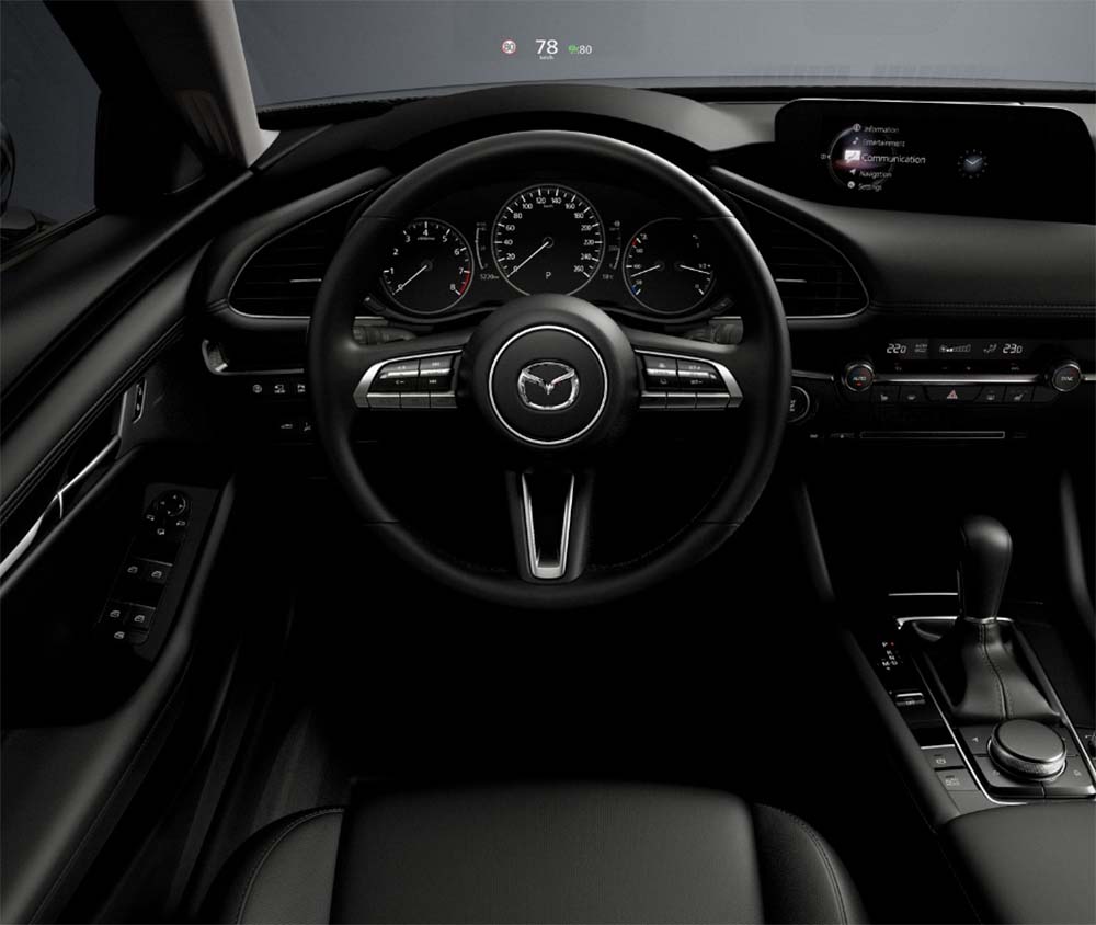 New Mazda 3 Sedan Left Hand Drive photo: Front view image