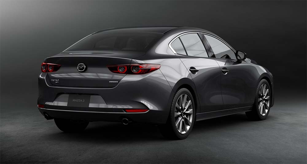 New Mazda 3 Sedan Left Hand Drive photo: Front view image