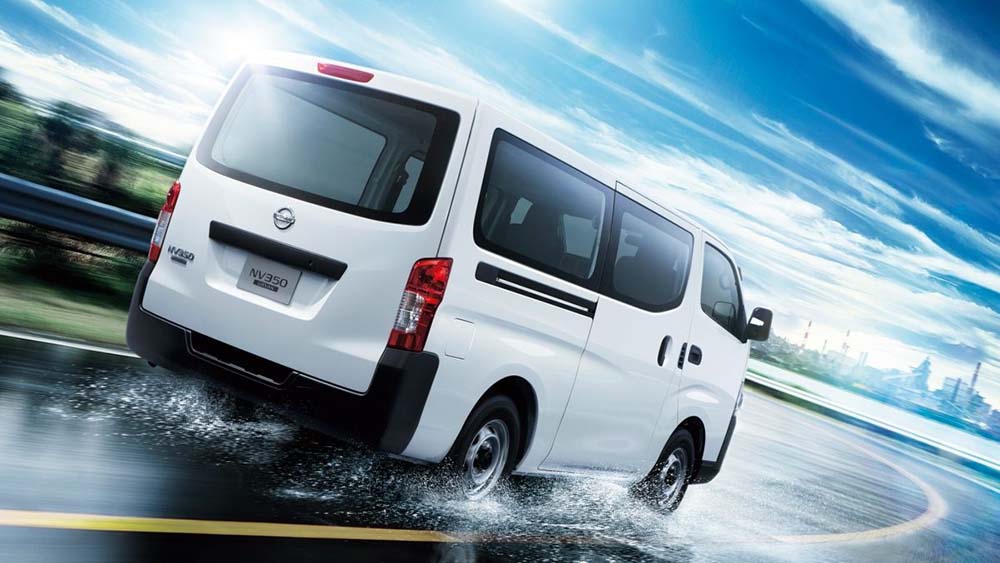 New Nissan Urvan Left Hand Drive photo: Back view image