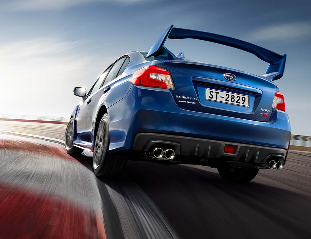 New Subaru WRX STI Left Hand Drive photo: Side view image