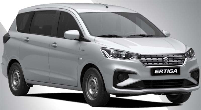 New Suzuki Ertiga Left Hand Drive body color: Snow White Pearl