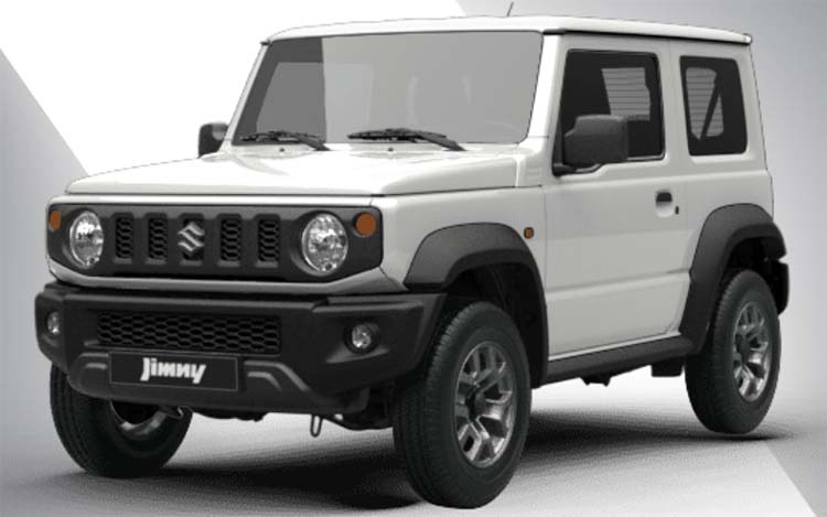 New Suzuki Jimny Left Hand Drive body color: 26U