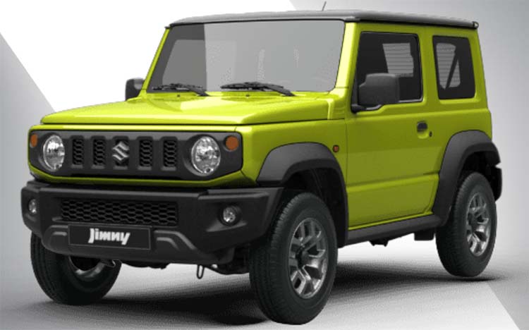 New Suzuki Jimny Left Hand Drive body color: DG52