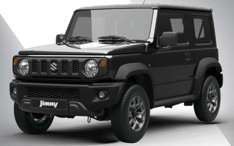 New Suzuki Jimny Left Hand Drive body color: ZJ3