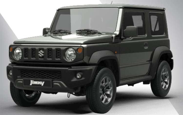 New Suzuki Jimny Left Hand Drive body color: ZZC