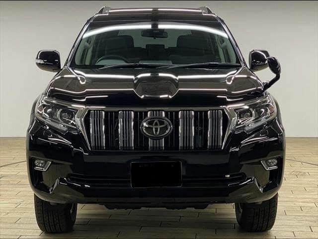 Toyota Land Cruiser Prado TX Gasoline, Black color picture: Front view image 2