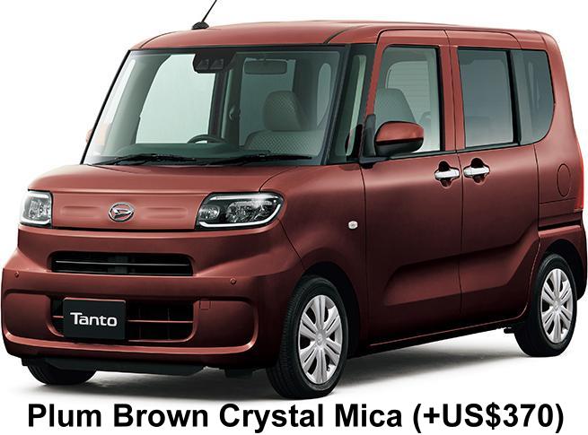 New Daihatsu Tanto body color: Plum Brown Crystal Mica (+US$370)