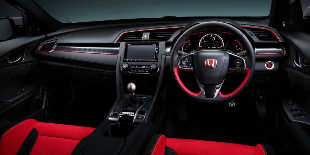 New Honda Civic Type R Cockpit Picture Driver View Photo And Interior Image