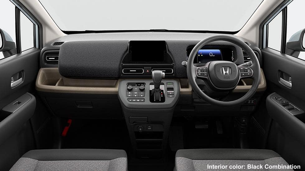 New Honda Freed Air EX photo: Cockpit view image (Black Combination)