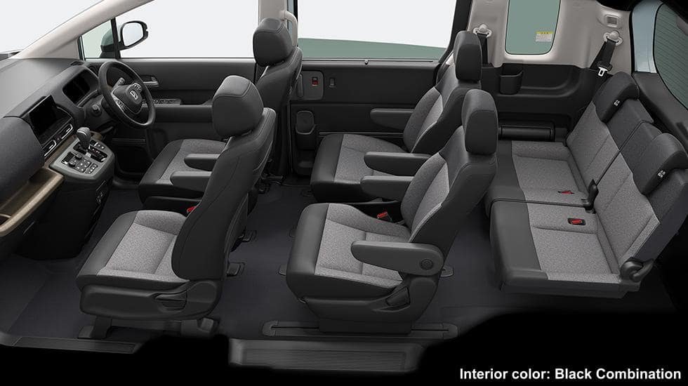 New Honda Freed Air EX photo: Interior view image (Black Combination)