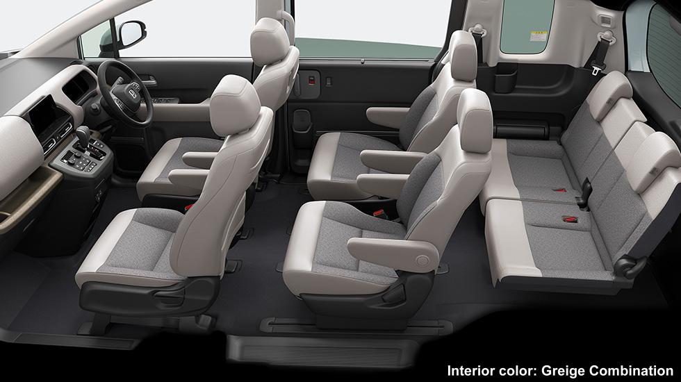 New Honda Freed Air EX photo: Interior view image (Greige Combination)