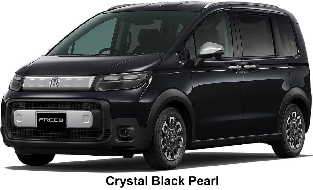 New Honda Freed CrossStar body color: Crystal Black Pearl