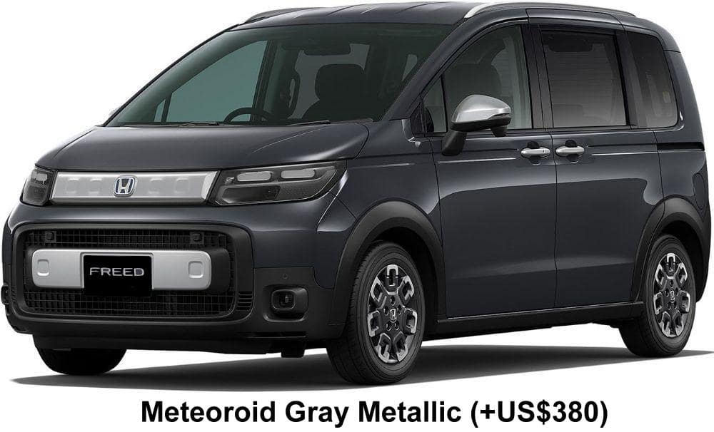 New Honda Freed CrossStar body color: Meteoroid Gray Metallic (+US$380)