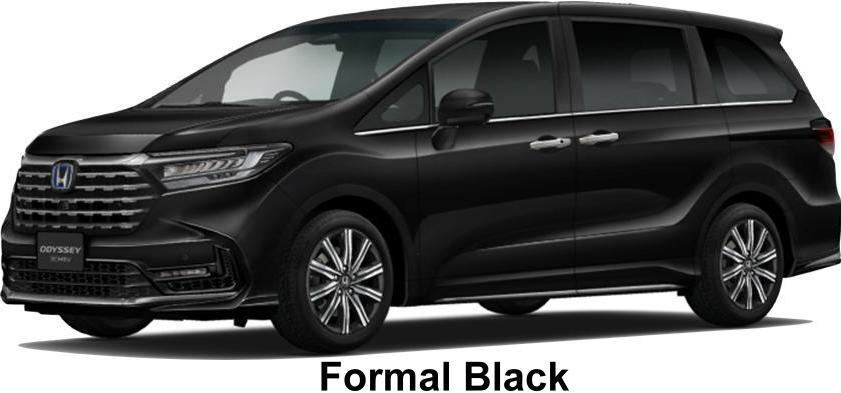 New Honda Odyssey e-HEV Absolute body color: FORMAL BLACK