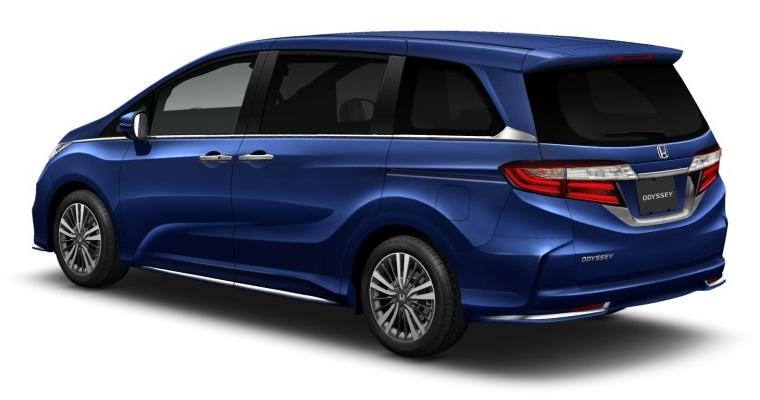 New Honda Odyssey Back picture, Rear view photo and Exterior image