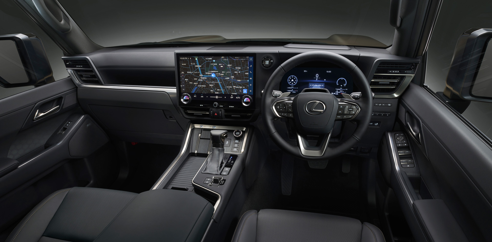 New Lexus GX550 Overtrail+ photo: Cockpit view image