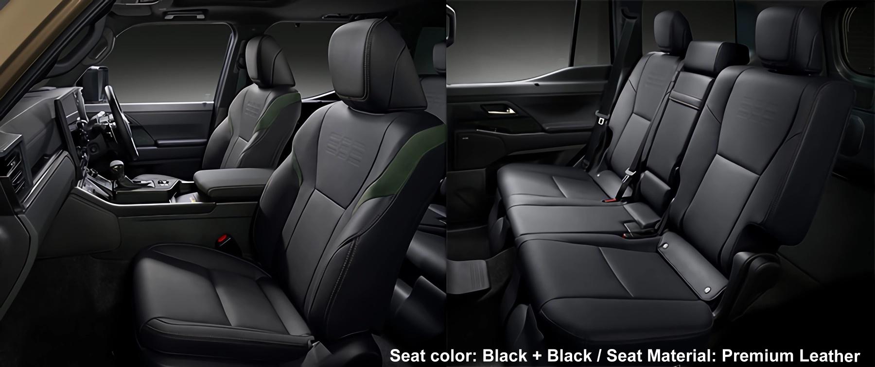 New Lexus GX550 Overtrail+ photo: Interior view image (Black + Black)