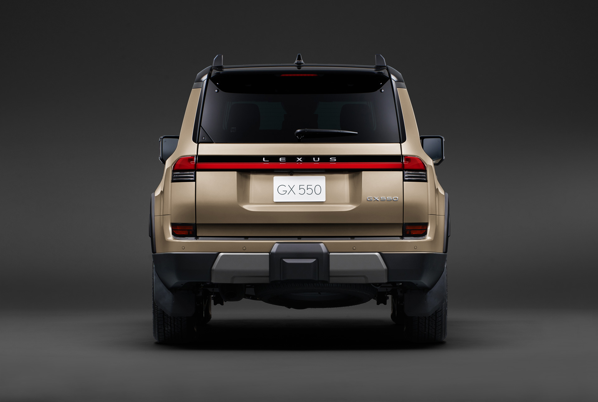 New Lexus GX550 Overtrail+ photo: Rear view image