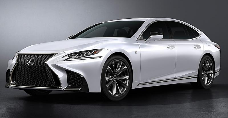 New Lexus LS500 F-Sport picture: Front view 1