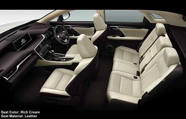 New Lexus RX300 Version-L Interior photo: Rich Cream (Leather)