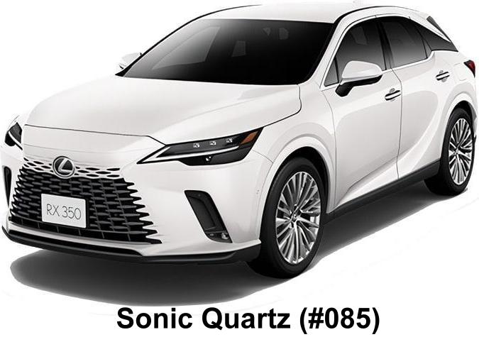 New Lexus RX350 Version-L body color: Sonic Quartz (color No. 085)