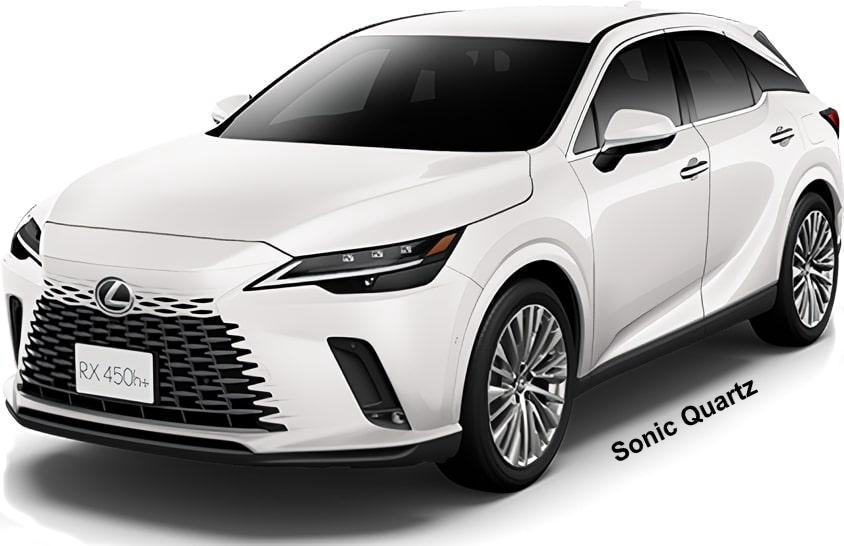 New Lexus RX450h+ PHEV Version-L body color: Sonic Quartz (color No. 085)