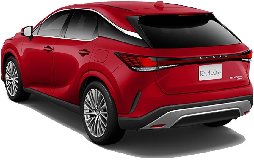 New Lexus RX450h+ photo: Rear view image