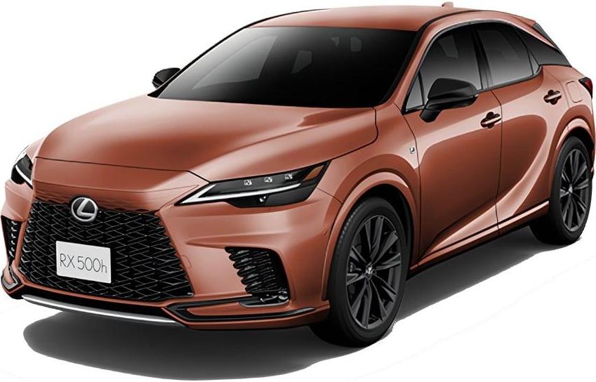 New Lexus RX500h F-Sport Performance photo: Front view image