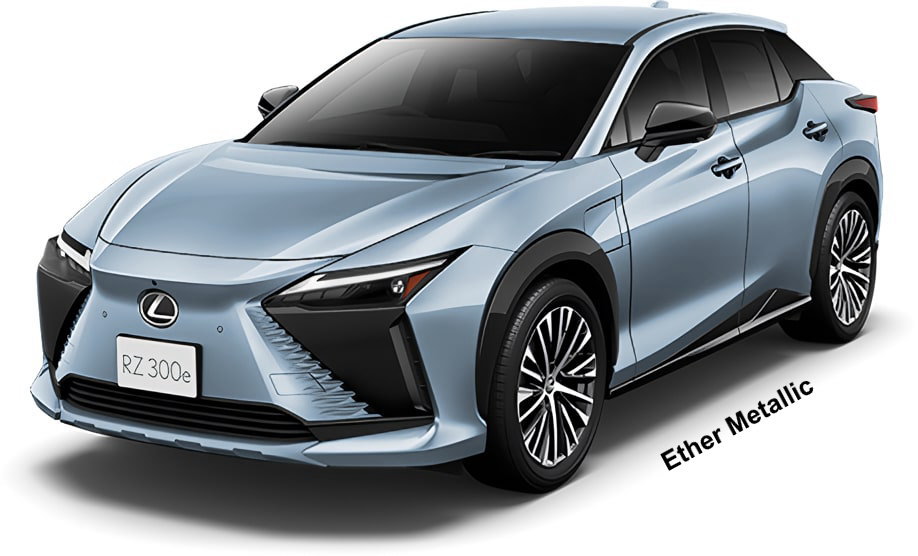 New Lexus RZ300e BODY COLOR: Ether Metallic