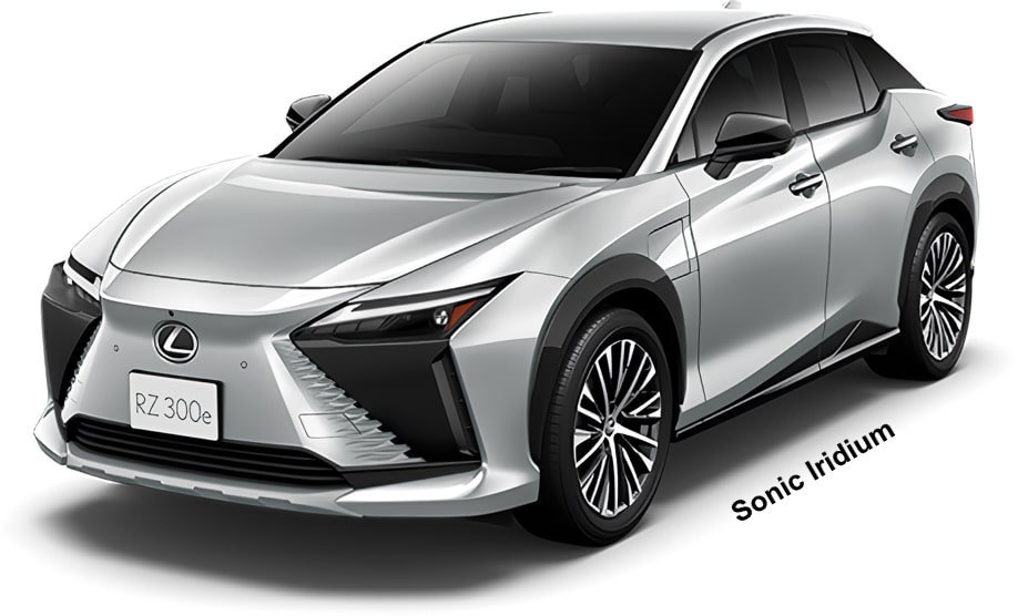 New Lexus RZ300e BODY COLOR: Sonic Iridium