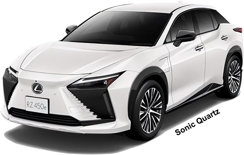 New Lexus RZ450e body color: SONIC QUARTZ