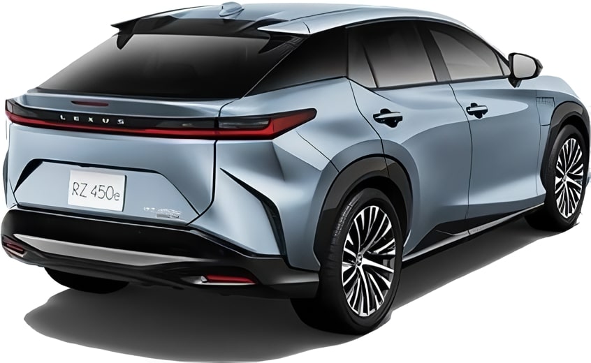 New Lexus RZ450e photo: Back view image