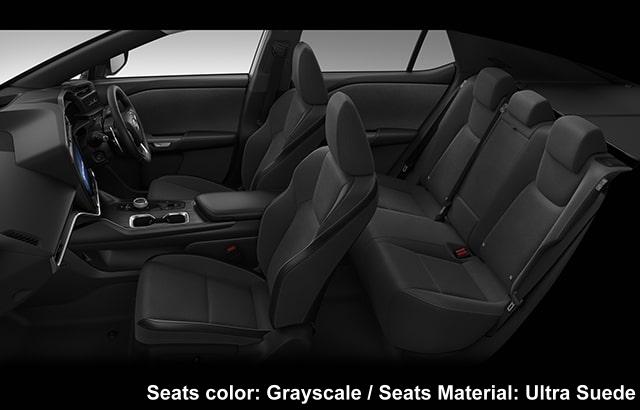 New Lexus RZ450e photo: Interior (Grayscale)