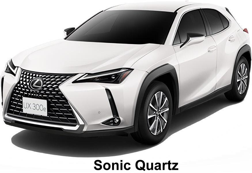 New Lexus UX300e body color: Sonic Quartz